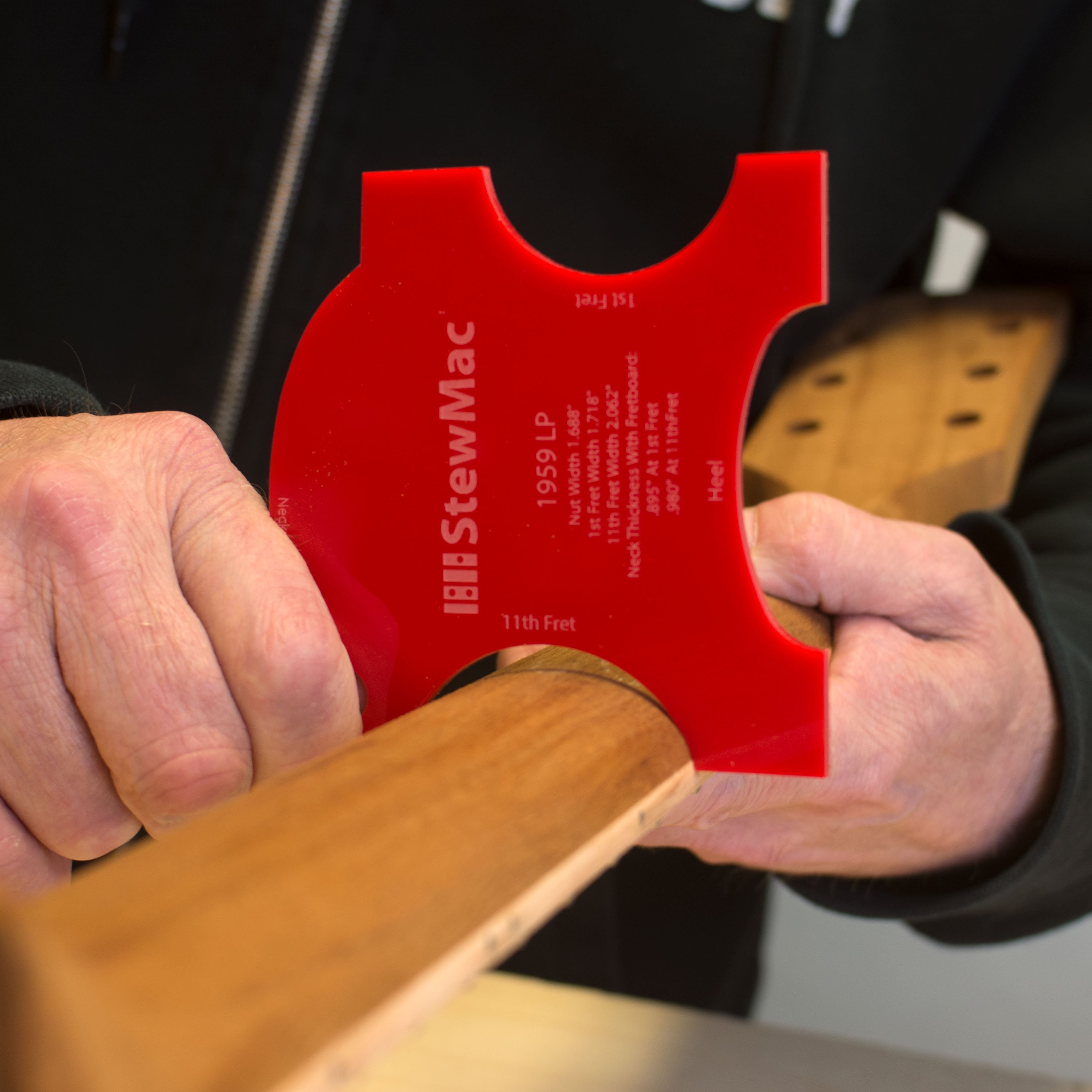 Nackenformungsvorlagen für Elektrogitarre Nackenformungsvorlagen für Elektrogitarre