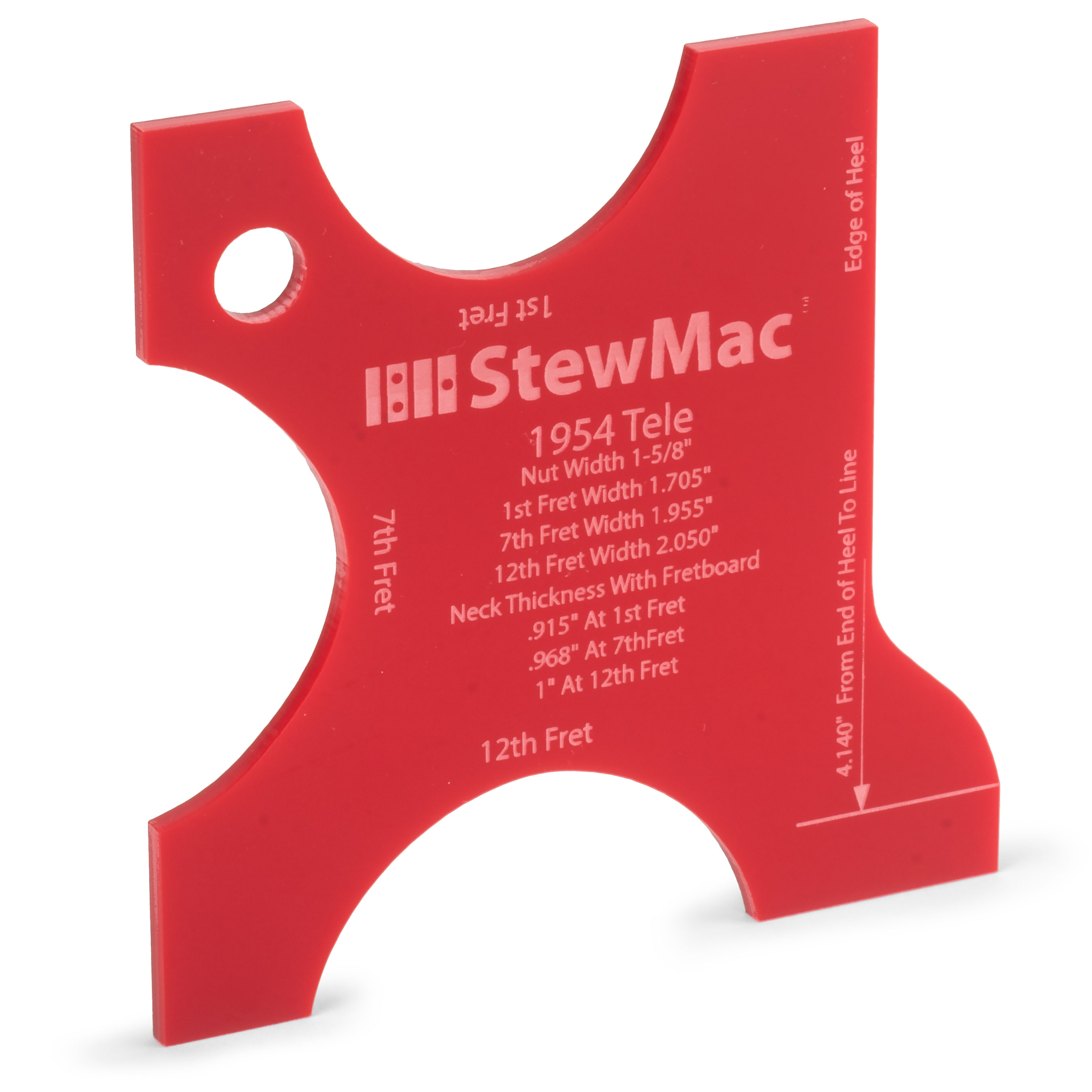 Nackenformungsvorlagen für Elektrogitarre Nackenformungsvorlagen für Elektrogitarre