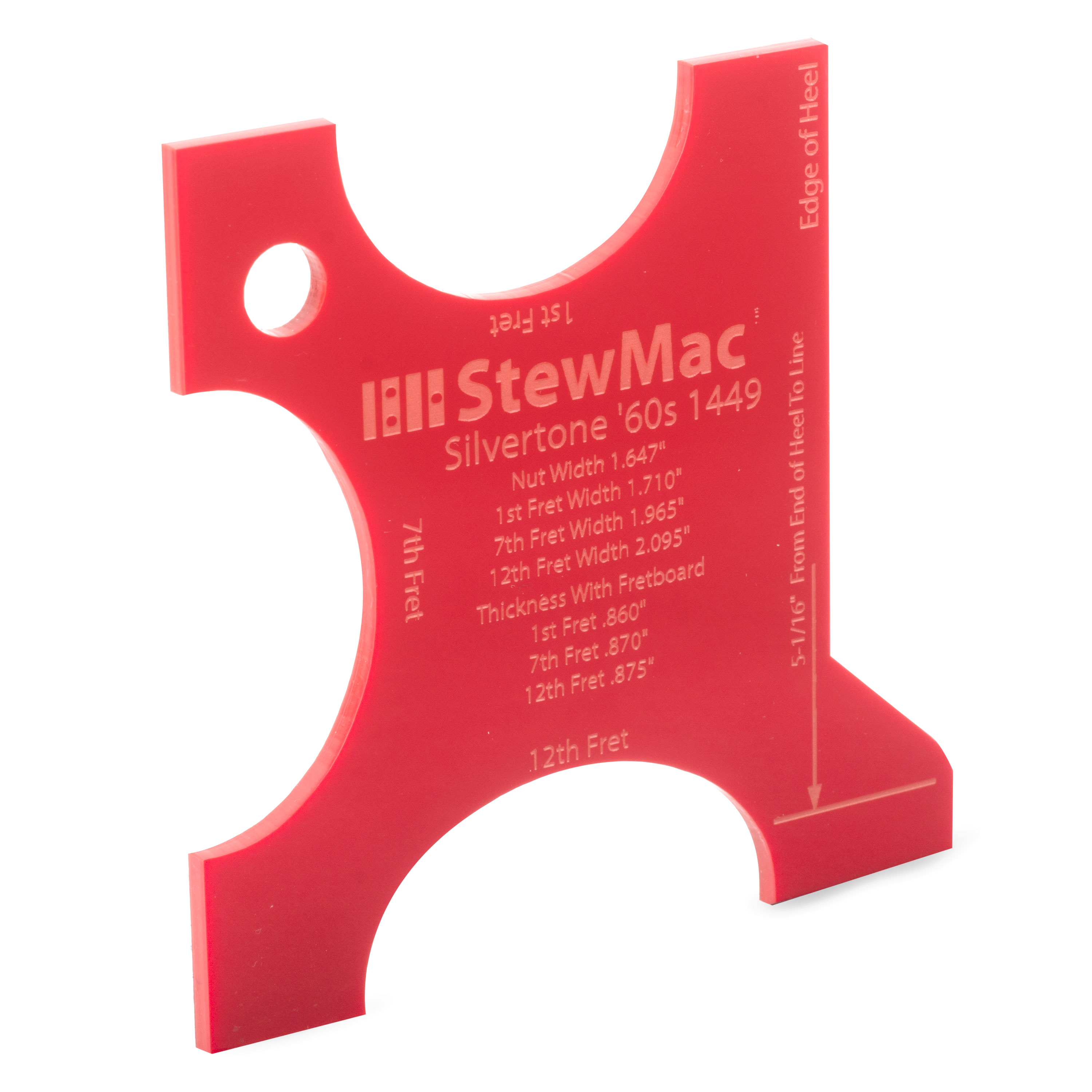 Nackenformungsvorlagen für Elektrogitarre Nackenformungsvorlagen für Elektrogitarre