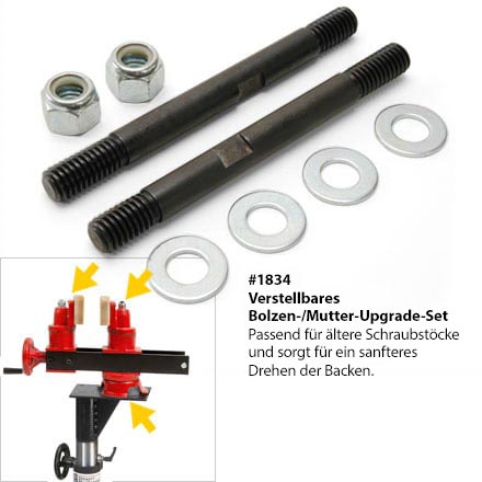 Ersatzteile für Gitarrenreparaturschraubstock