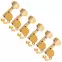 6-In-LineTuner im Gotoh Schaller-Stil, Gold 6-In-LineTuner im Gotoh Schaller-Stil, Gold
