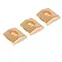 Original-Nussklammerblöcke aus Floyd Rose, Gold, 3er-Set Original-Nussklammerblöcke aus Floyd Rose, Gold, 3er-Set