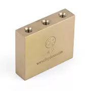 Floyd Rose Original Fat Brass Tremolo Block, 42 mm – Für Einbauten mit Spülmontage, der ursprüngliche Floyd Rose Block
