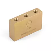 Floyd Rose Original Fat Brass Tremolo Block, 32 mm – Für tief versenkte Brücken und Floyd Rose Pro