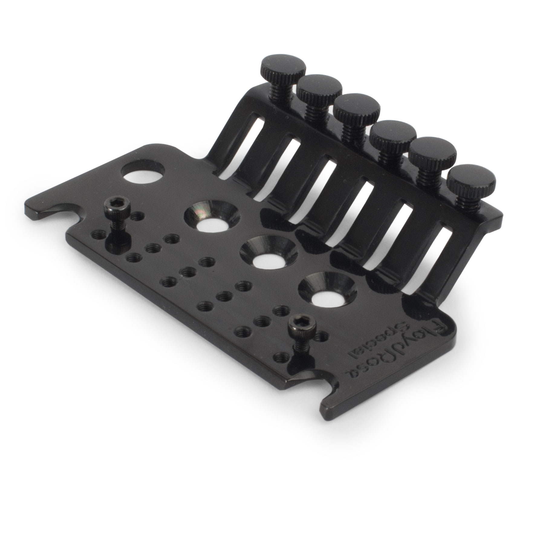 Grundplatte der Spezialserie Floyd Rose mit Schrauben
