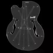 Benedetto Archtop Gitarrenschablonen, Korpus