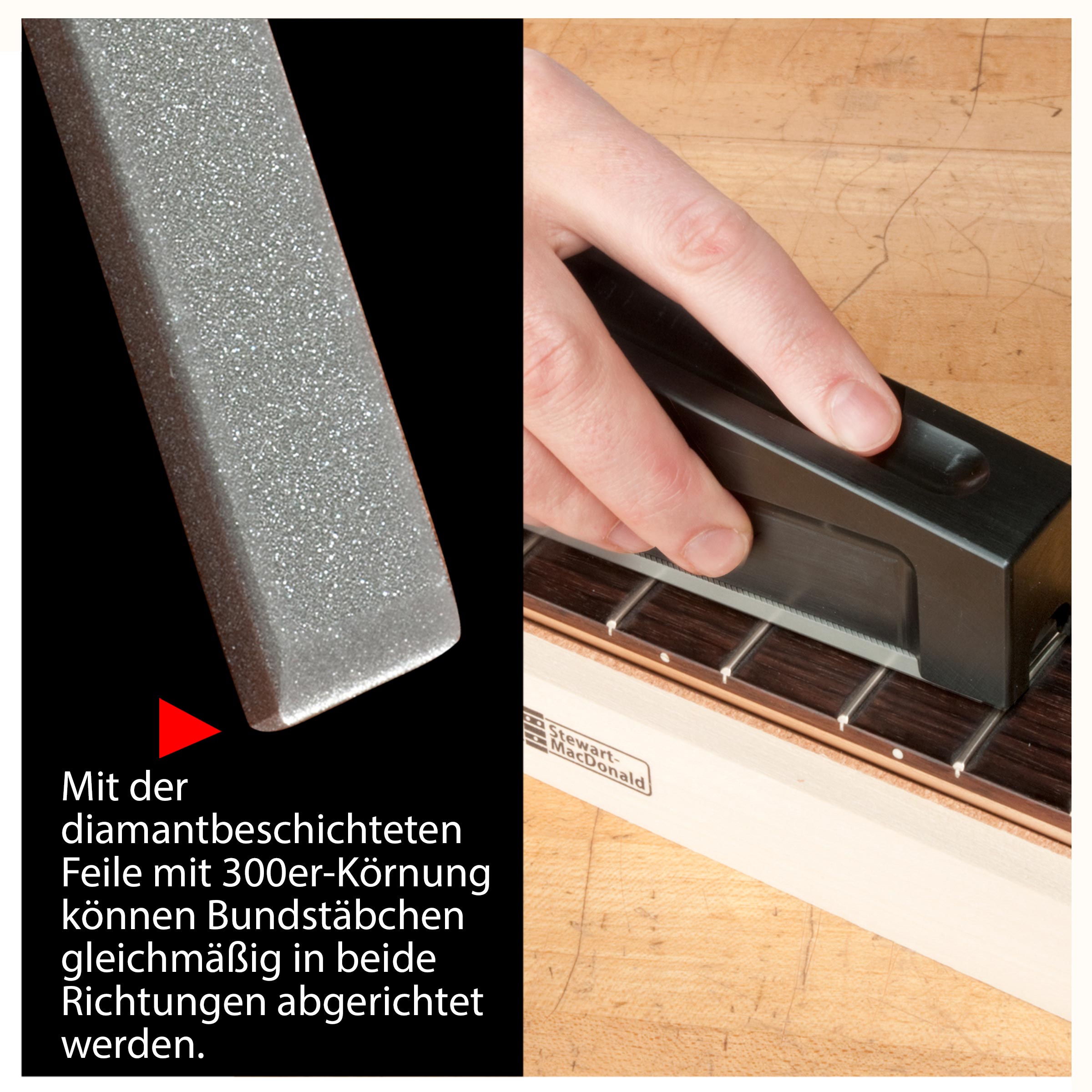 Snapfile-Abrichtsystem