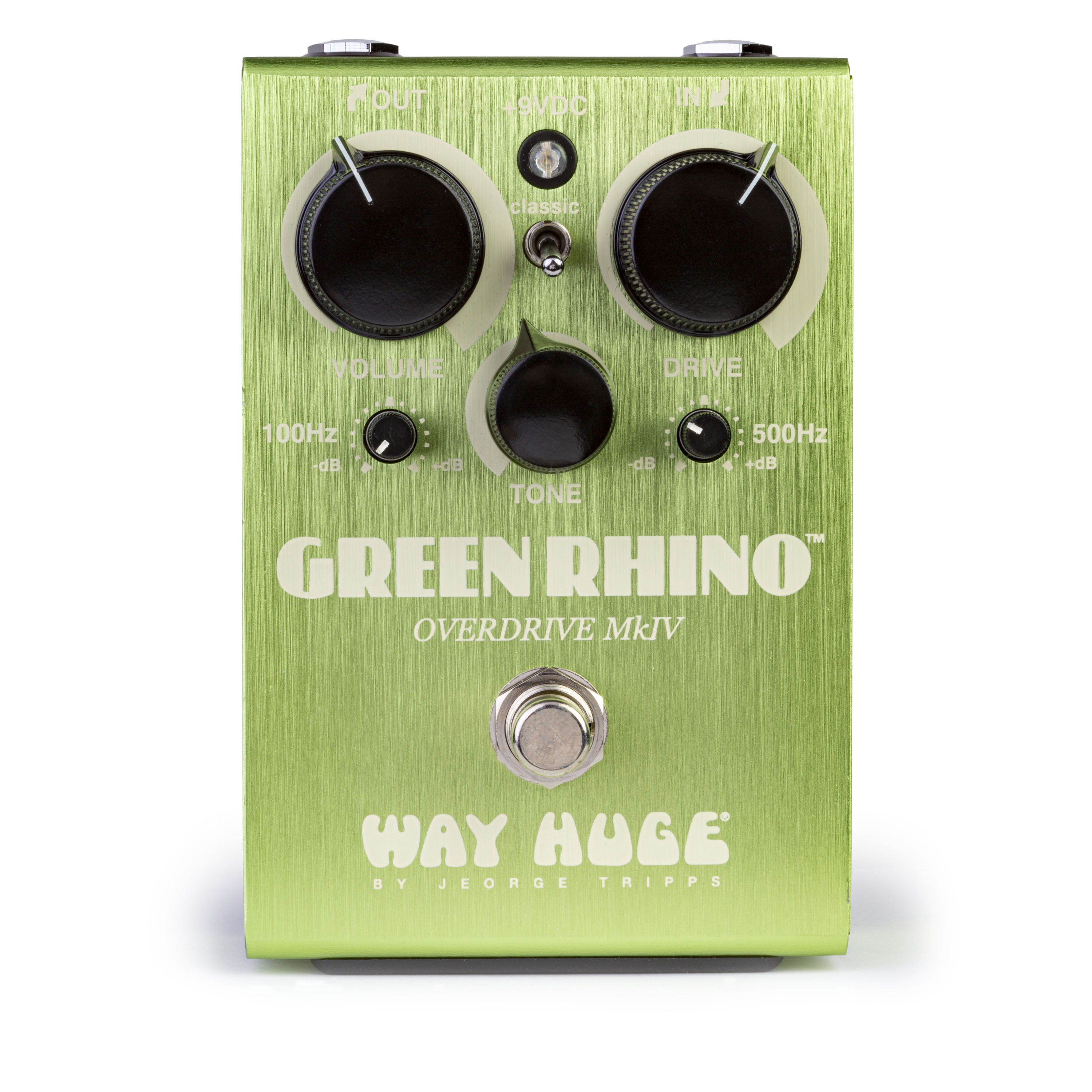 Way Huge Green Rhino MkIV Overdrive Pedal Way Huge Green Rhino MkIV Overdrive Pedal