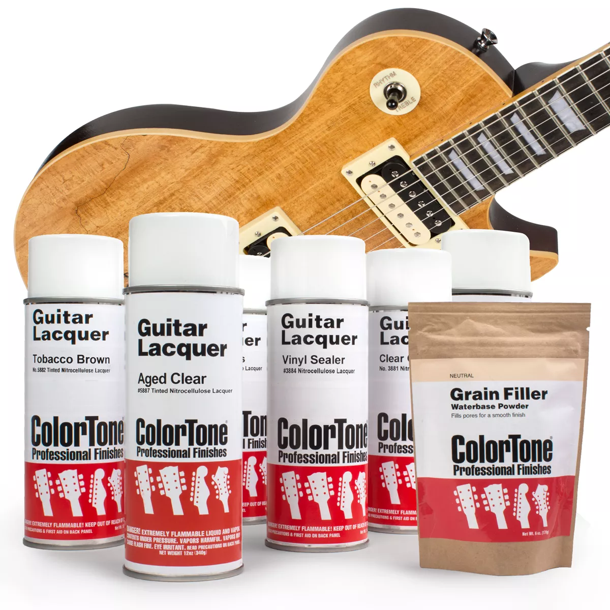 ColorTone Aerosol-Finishing-Set für dunklen Rücken ColorTone Aerosol-Finishing-Set für dunklen Rücken