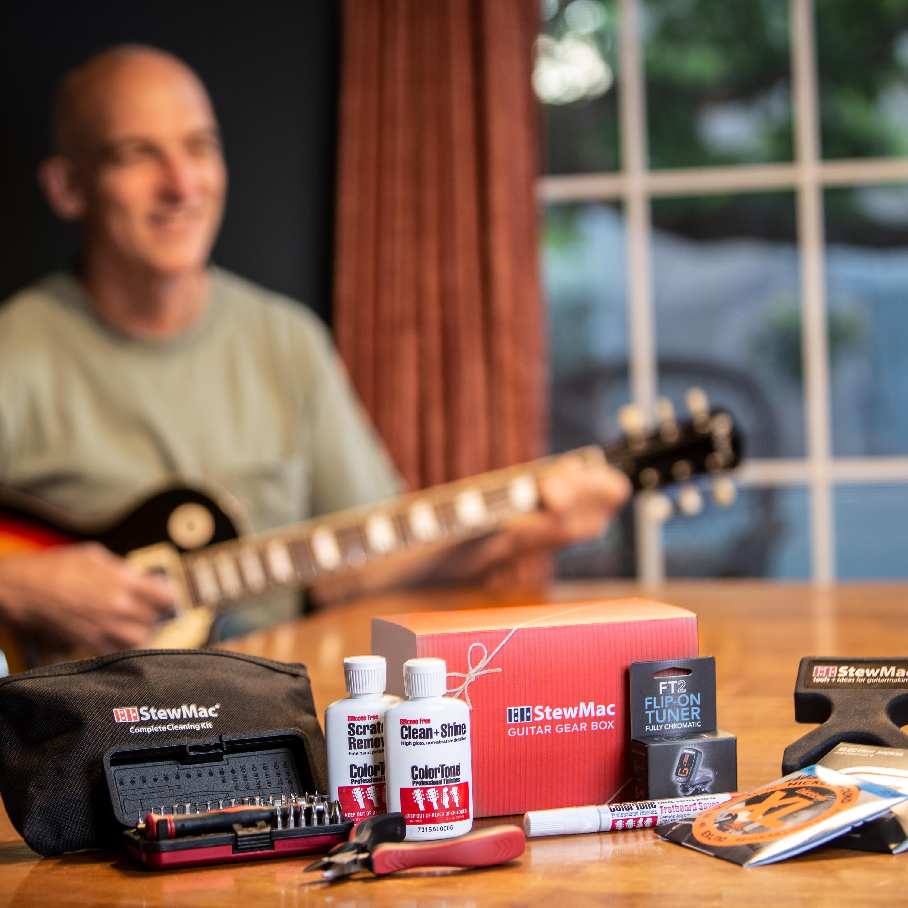 Geschenkbox für Gitarrenausrüstung Geschenkbox für Gitarrenausrüstung