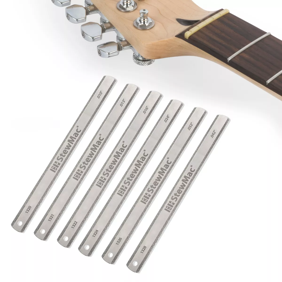Set: DiamondCut™-Sattelfeilen in verschiedenen Breiten für E-Gitarre Set: DiamondCut™-Sattelfeilen in verschiedenen Breiten für E-Gitarre