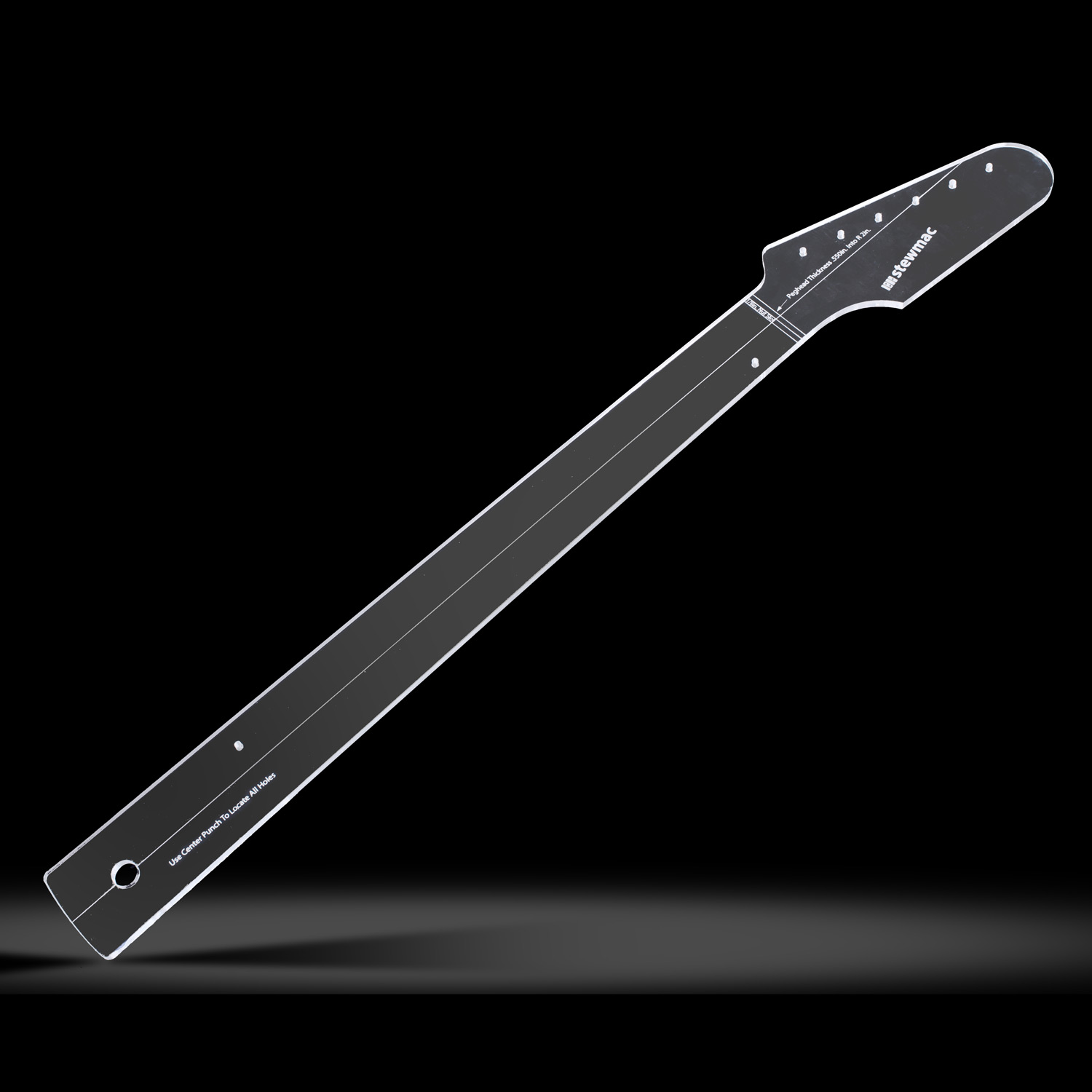 Frässchablone für Vintage-Strat, Hals