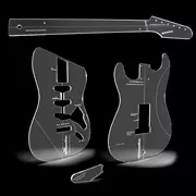 Frässchablone für Vintage-Strat