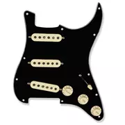 Fender Tex-Mex vorverdrahteter Stratocaster Schlagbrett, schwarz