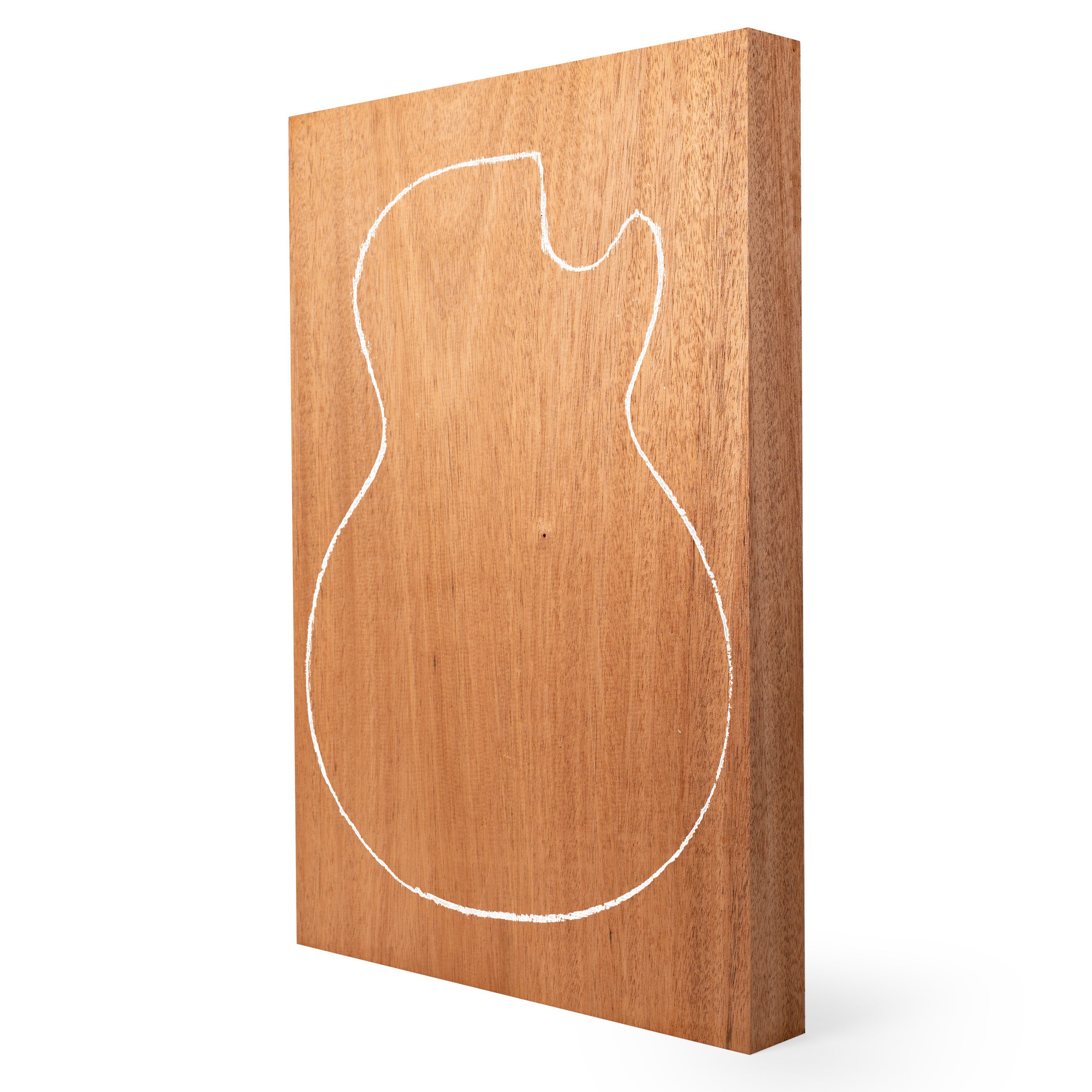 Korpusrohling aus Amerikanischem Mahagoni, vorbereitet für die Lackierung Korpusrohling aus Amerikanischem Mahagoni, vorbereitet für die Lackierung