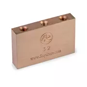 Floyd Rose Wolfram Tremolo Sustain Block, 32 mm – Für tief versenkte Brücken und Floyd Rose Pro