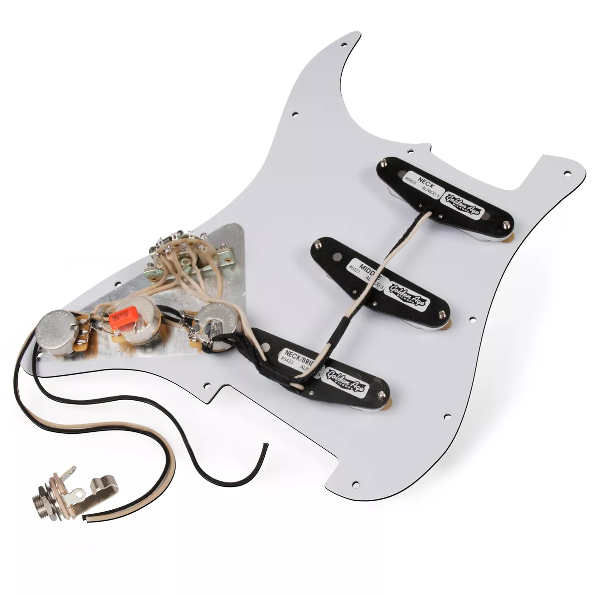 Golden Age vorverdrahtete Pickguards Golden Age vorverdrahtete Pickguards