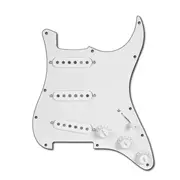 Golden Age vorverdrahtete Pickguards, weiß / schwarz / weiß