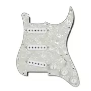 Golden Age vorverdrahtete Pickguards, Pearloid / Weiß / Schwarz / Minze