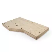 Sockel für Poliersystem, nur Sperrholzbasis