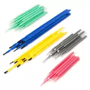 Mikroreinigungsbürsten, Set mit allen 5 Mikrobürsten-/Tupferpackungen