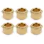 3/8"-Umrüst-Tunerbuchse, Sechskant, gold, 6er-Satz 3/8"-Umrüst-Tunerbuchse, Sechskant, gold, 6er-Satz