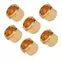 Tuner-Buchsen im Vintage-Stil, Hex konisch, gold, 6er-Set Tuner-Buchsen im Vintage-Stil, Hex konisch, gold, 6er-Set