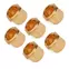 Tuner-Buchsen im Vintage-Stil, Hex gerade, gold, 6er-Set Tuner-Buchsen im Vintage-Stil, Hex gerade, gold, 6er-Set