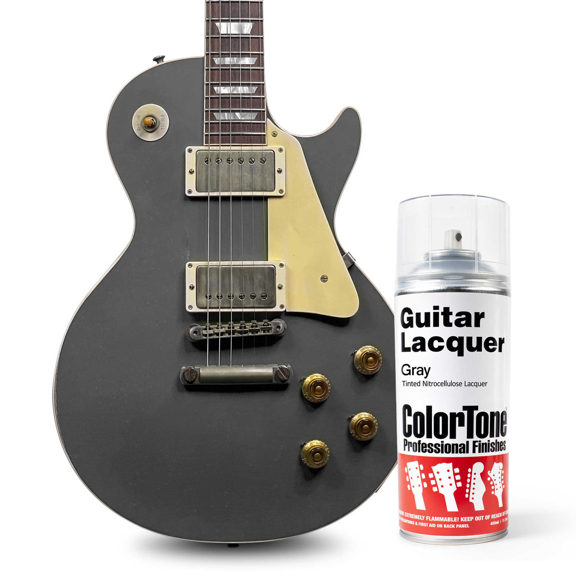 ColorTone-Sprühlack für Gitarren, Gray