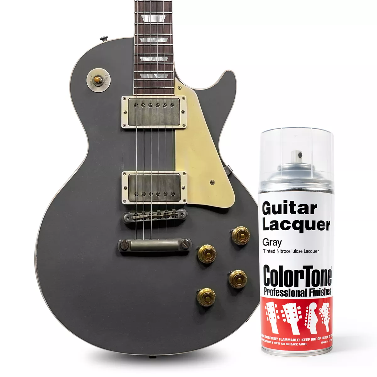 ColorTone-Sprühlack für Gitarren, Gray ColorTone-Sprühlack für Gitarren, Gray