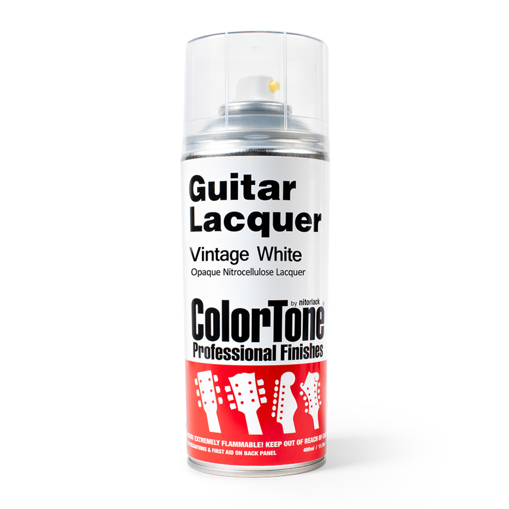 ColorTone-Sprühlack für Gitarren, Vintage White
