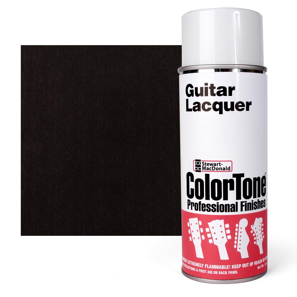 ColorTone-Sprühlack für Gitarren, Sunburst Black