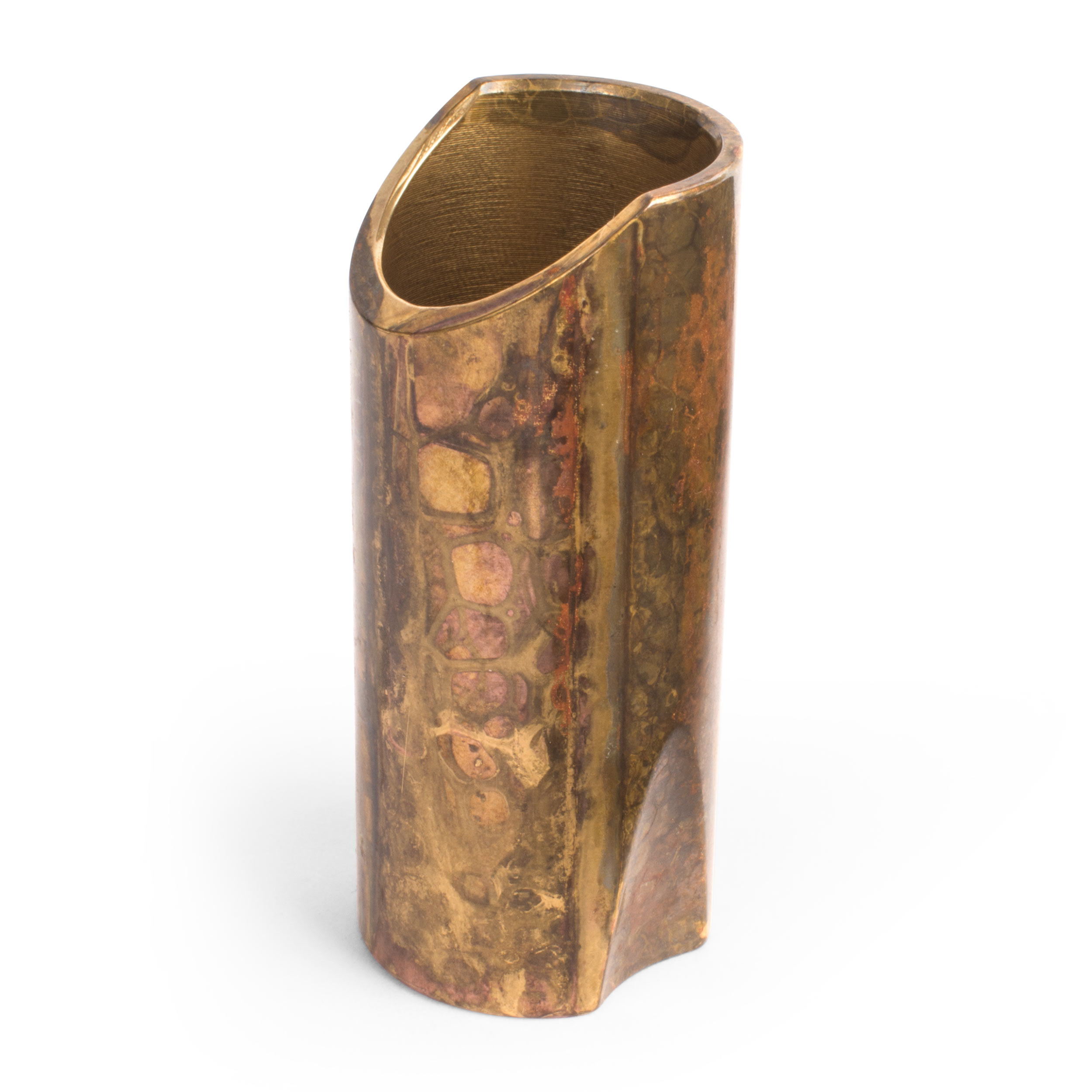 Rock Slide Aged Brass Guitar Slide Rock Slide Aged Brass Guitar Slide