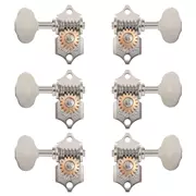 Waverly-Stimmmechaniken für Gitarre mit Butterbean-Flügeln für massive Kopfplatten, Nickel, 3L/3R