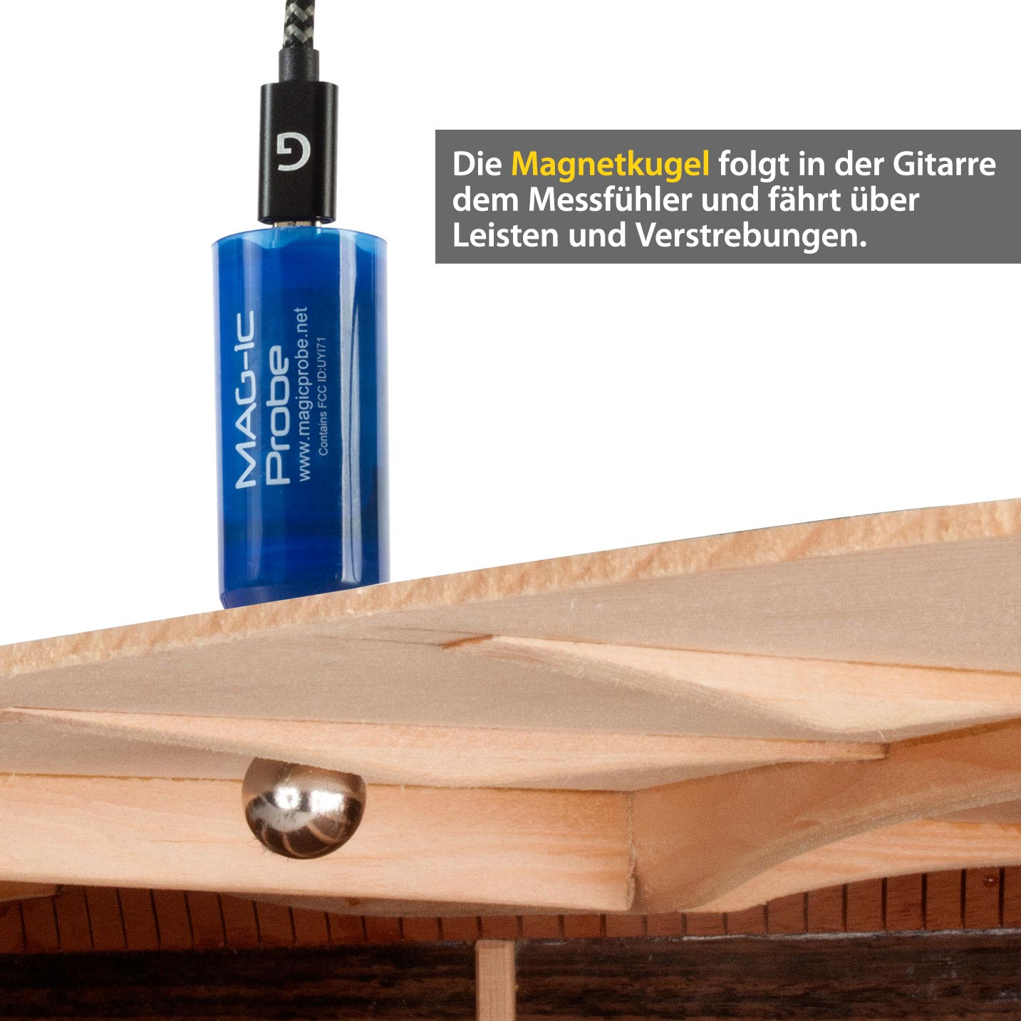 Dickenmessgerät für MAG-ic-Sonde