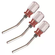 Diamant-Fret-File mit zwei Körnern, Satz mit 3 Stück