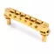 Nashville Tune-o-matic Bridge, Gold, mit Bolzen und Buchsen Nashville Tune-o-matic Bridge, Gold, mit Bolzen und Buchsen
