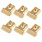 Nashville Tune-o-matic Saddles, Gold, 6er-Set Nashville Tune-o-matic Saddles, Gold, 6er-Set