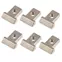 Nashville Tune-o-matic Saddles, Nickel, 6er-Set Nashville Tune-o-matic Saddles, Nickel, 6er-Set
