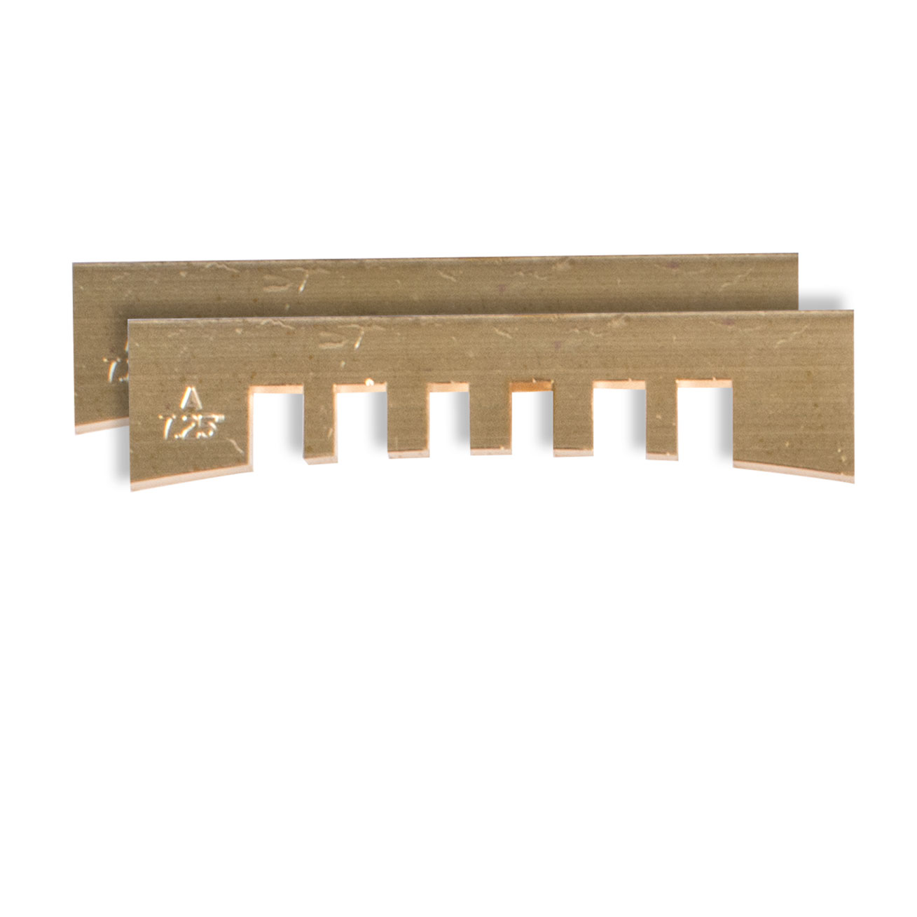 Presseinsätze mit eingekerbter Revolverpresse, 7,25