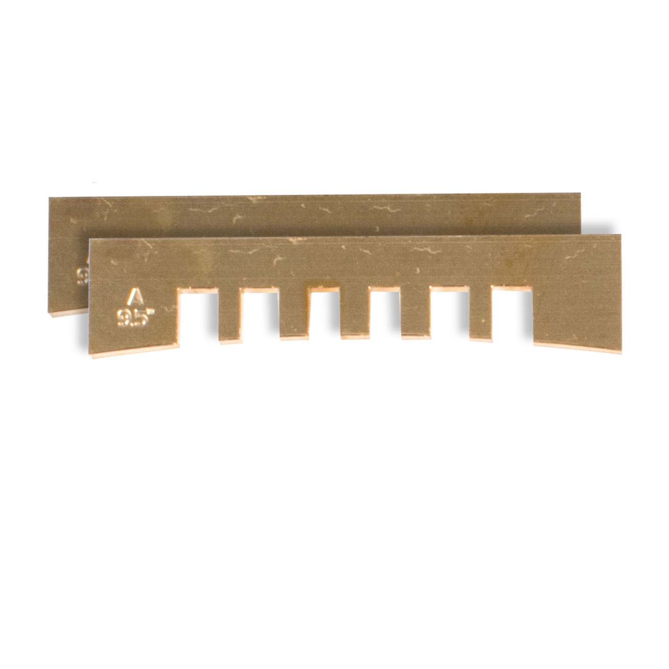 Presseinsätze mit eingekerbter Revolverpresse, 9,5