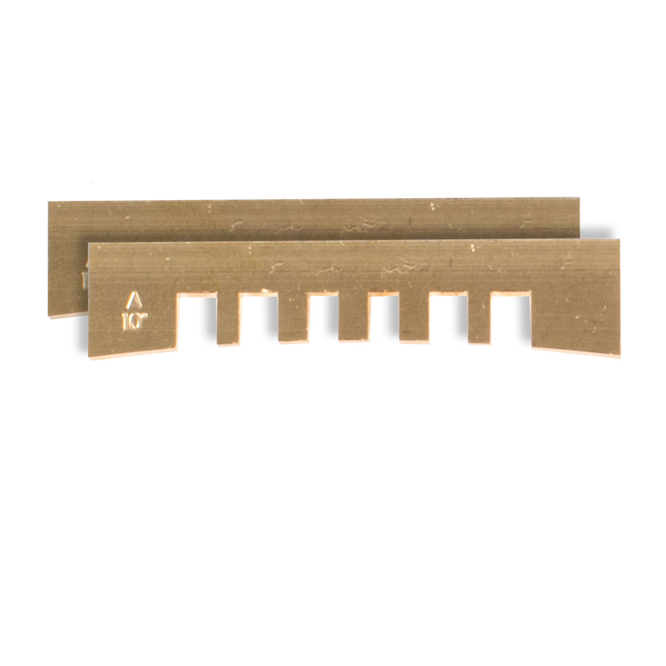 Presseinsätze mit eingekerbter Revolverpresse, 10