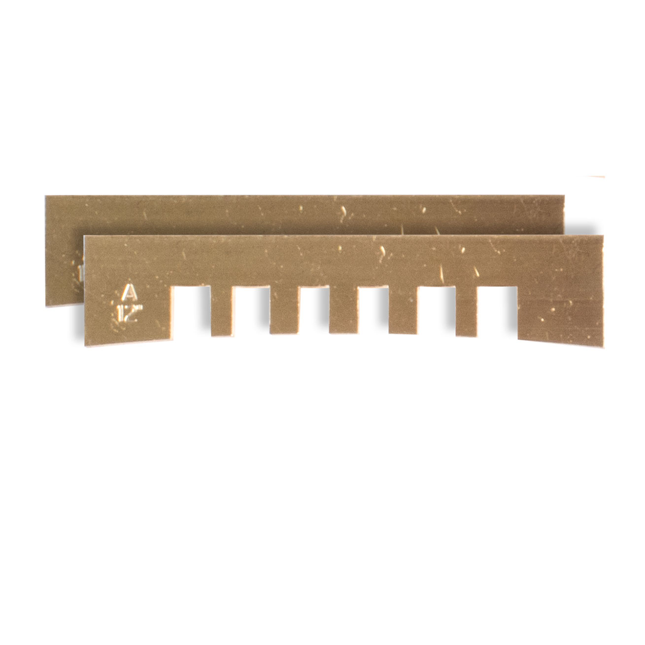 Presseinsätze mit eingekerbter Revolverpresse, 12