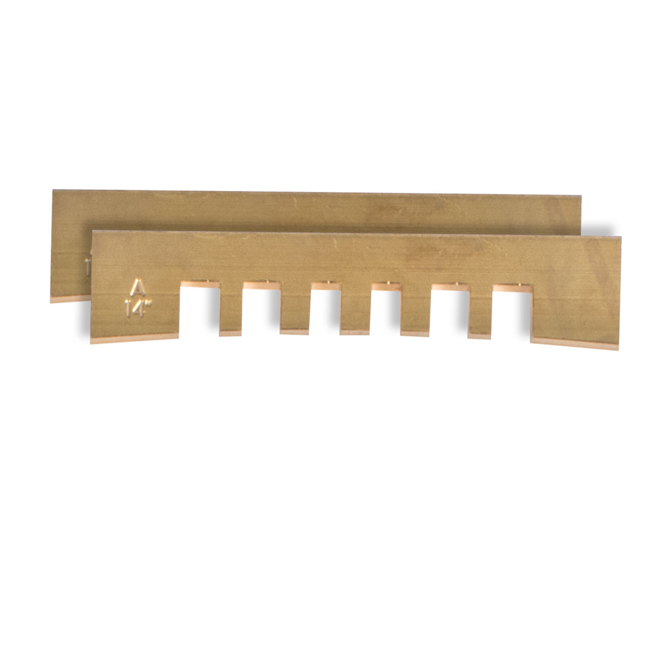 Presseinsätze mit eingekerbter Revolverpresse, 14