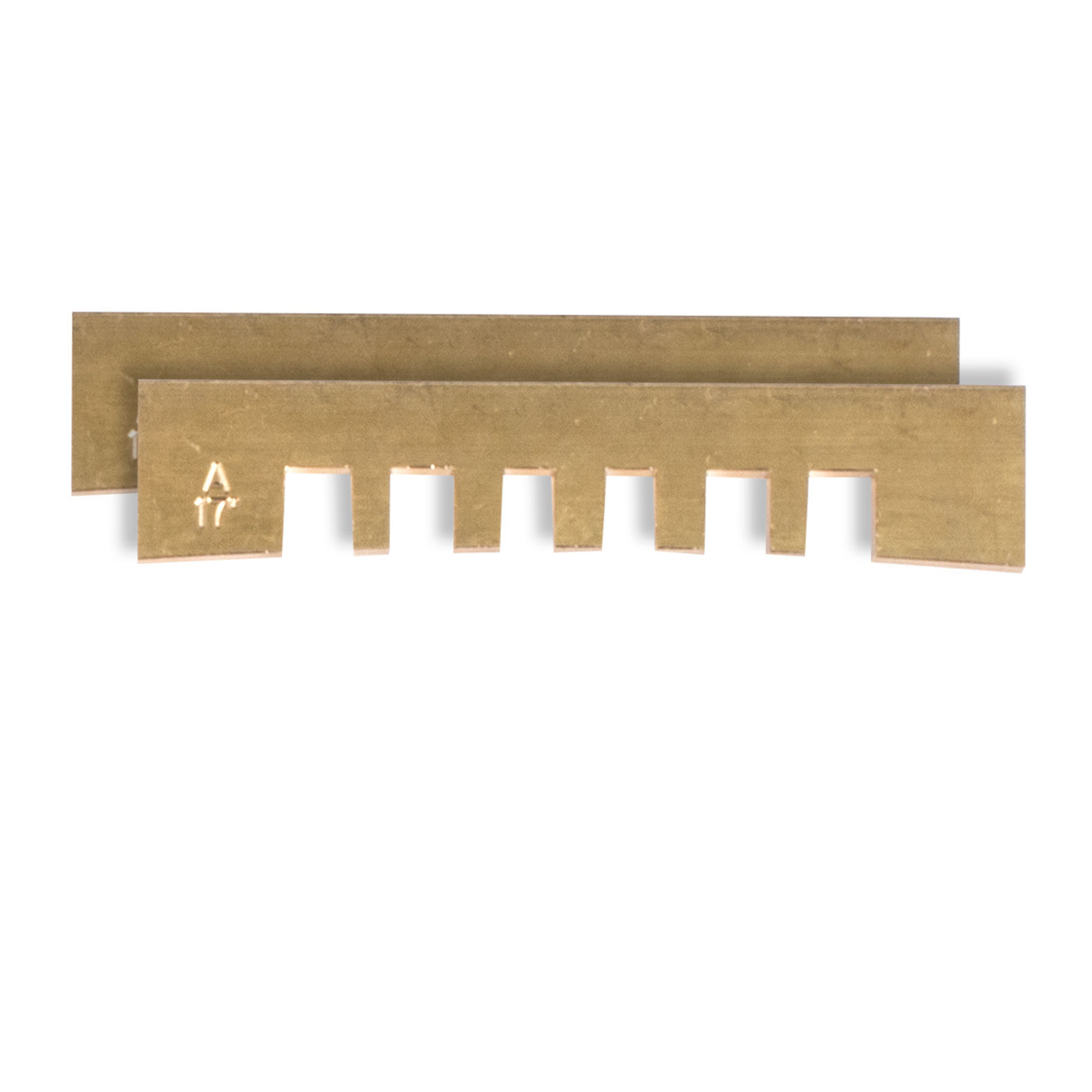 Presseinsätze mit eingekerbter Revolverpresse, 17