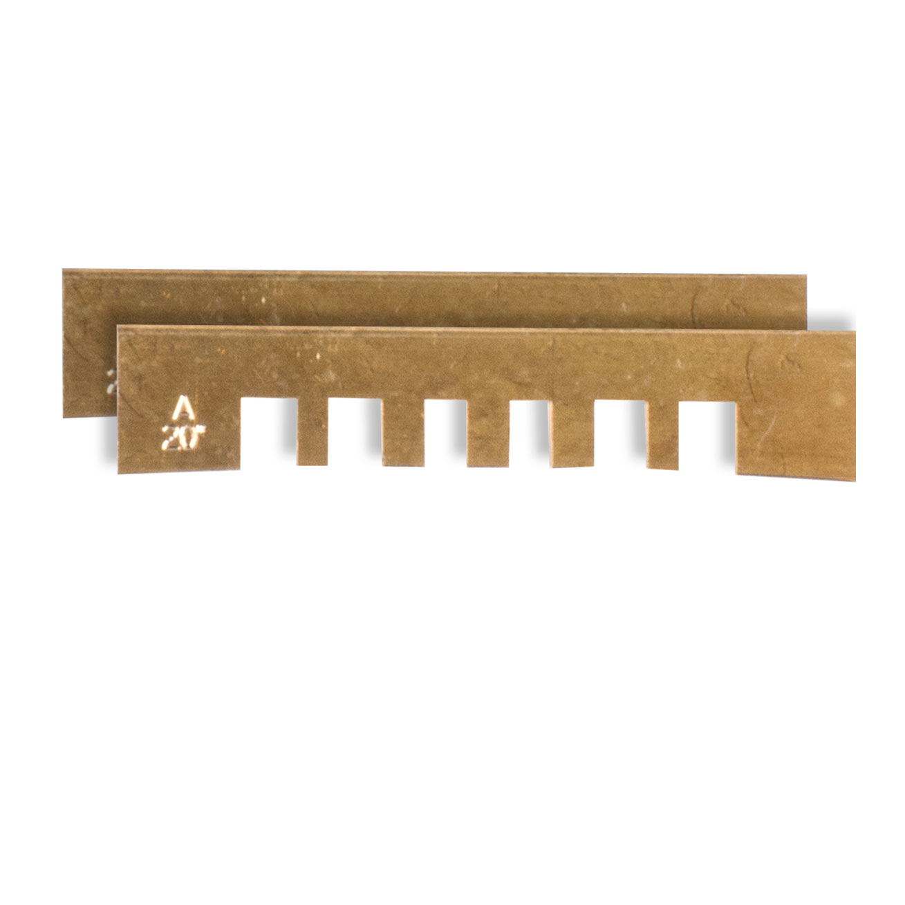 Presseinsätze mit eingekerbter Revolverpresse, 20