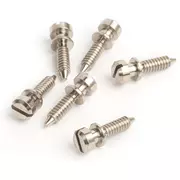 Stegeinlage für Original ABR-1 Tune-o-matic Steg, Nickel, Satz à 6