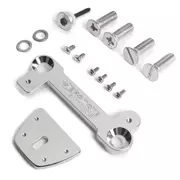 Vibramate V7-LP Adapter für Bigsby B7, poliertes Aluminium