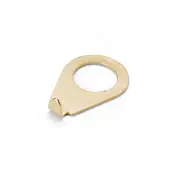 Knopfpositionsanzeige, gold