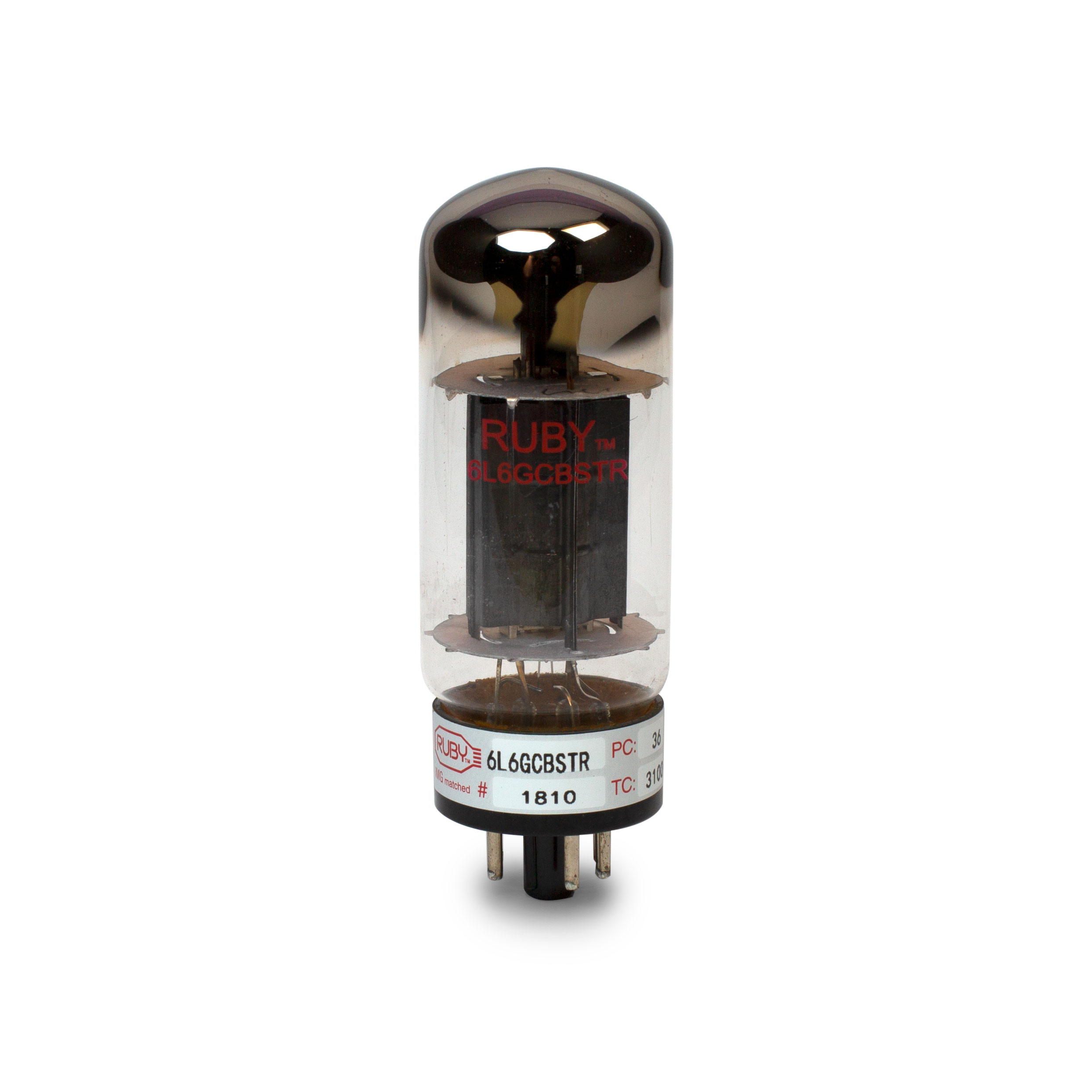 Ruby Tubes 6L6GCBSTR Endstufenröhre Ruby Tubes 6L6GCBSTR Endstufenröhre